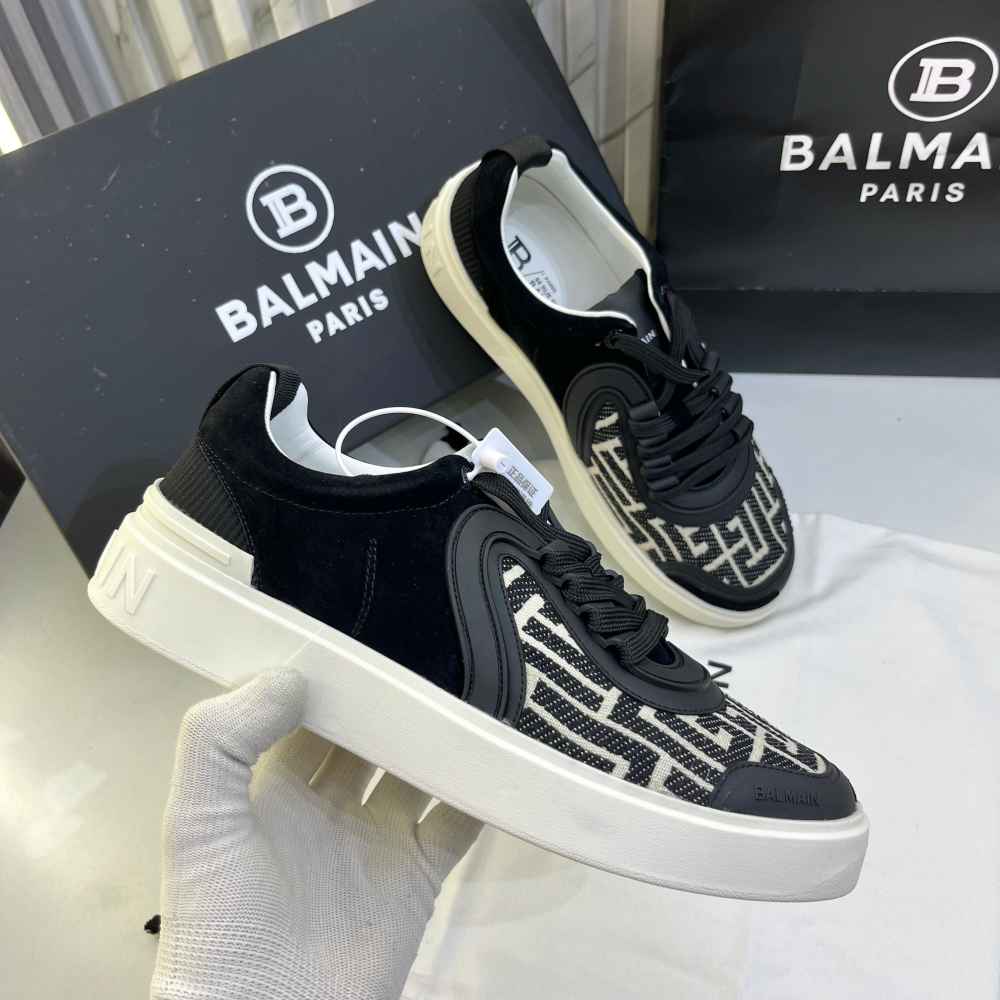 Balmain B-Court Flip Low Sneakers-thumb-1