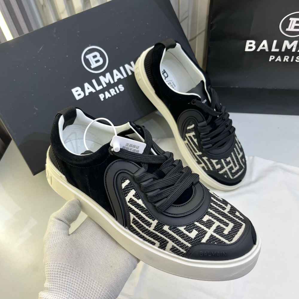 Balmain B-Court Flip Low Sneakers-thumb-0