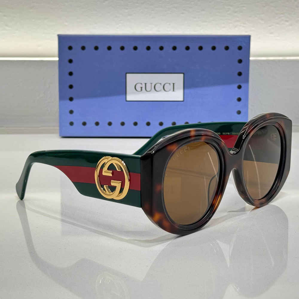 Gucci Brown Premium Women's Sunglasses-1
