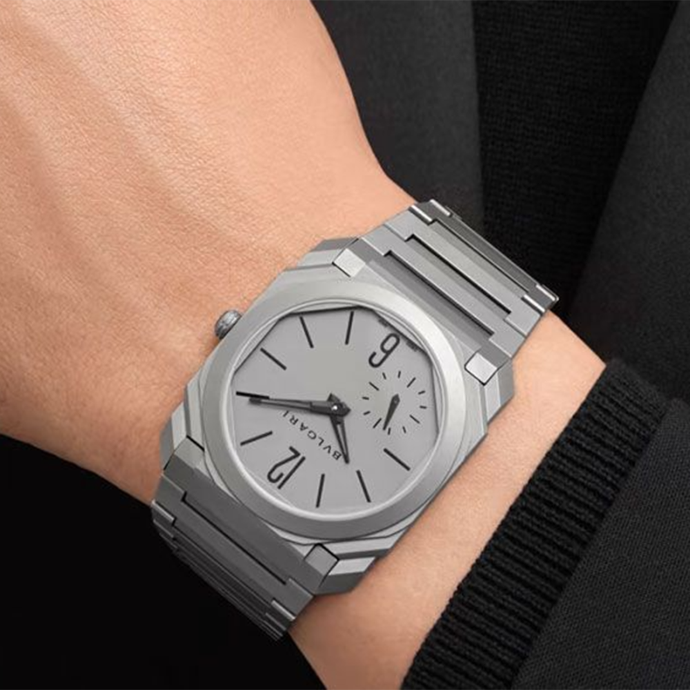 Bvlgari Octo Premium Quality Grey Watch 102713-4