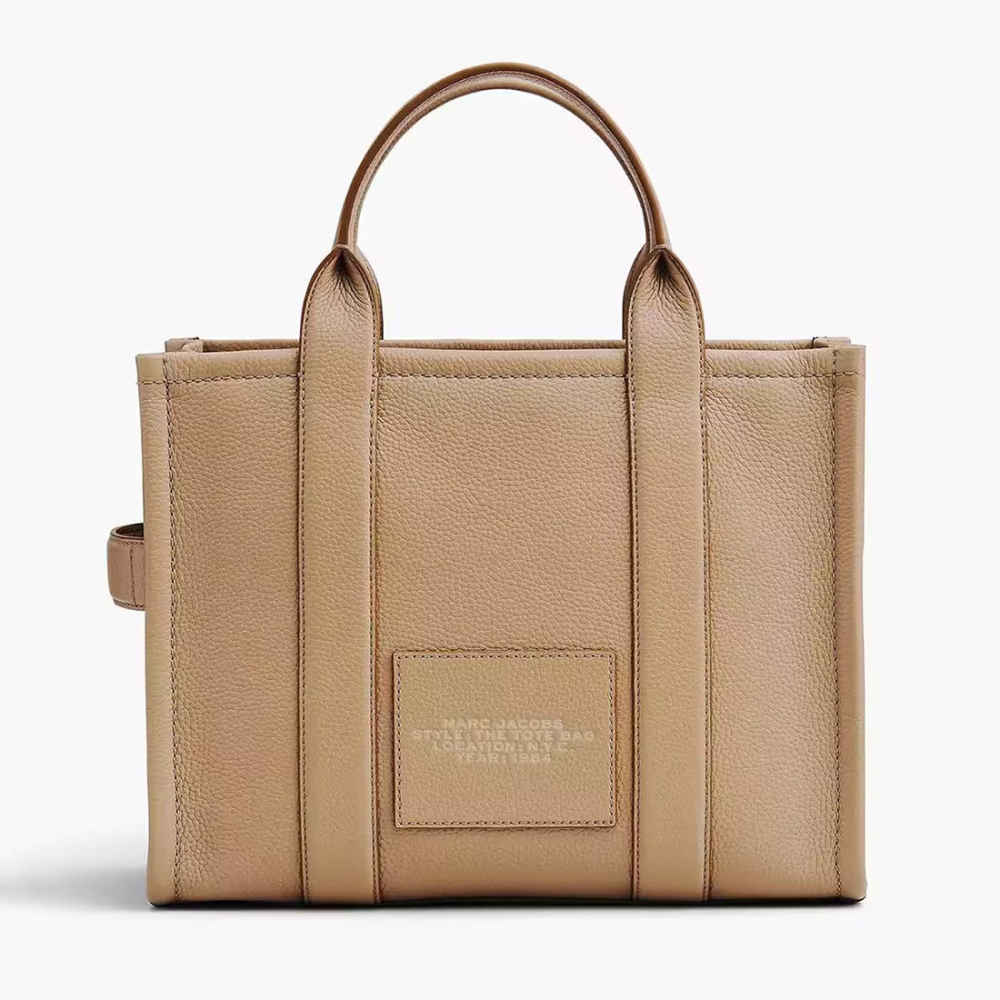 Marc Jacobs Brown Leather Medium Tote Bag-1