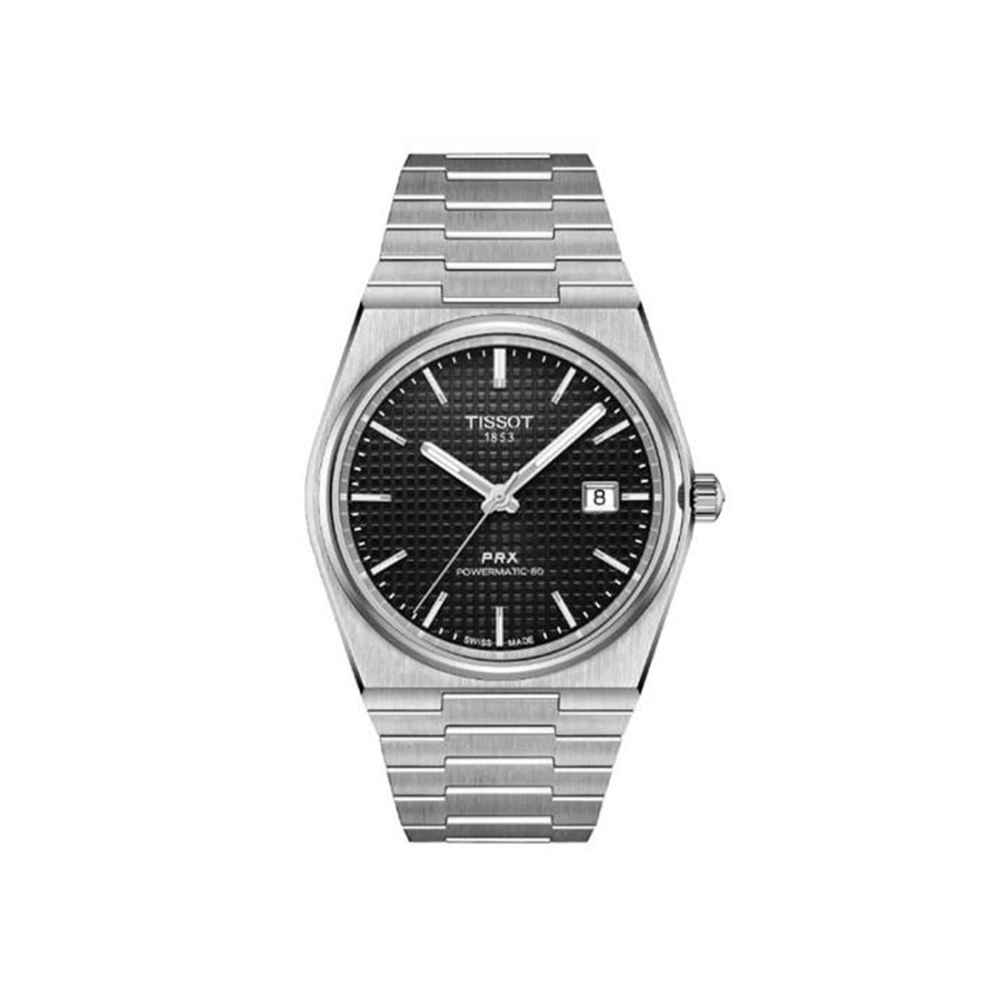 Tissot PRX Powermatic 80 Black Dial Watch T137.407.11.051.00-thumb-0