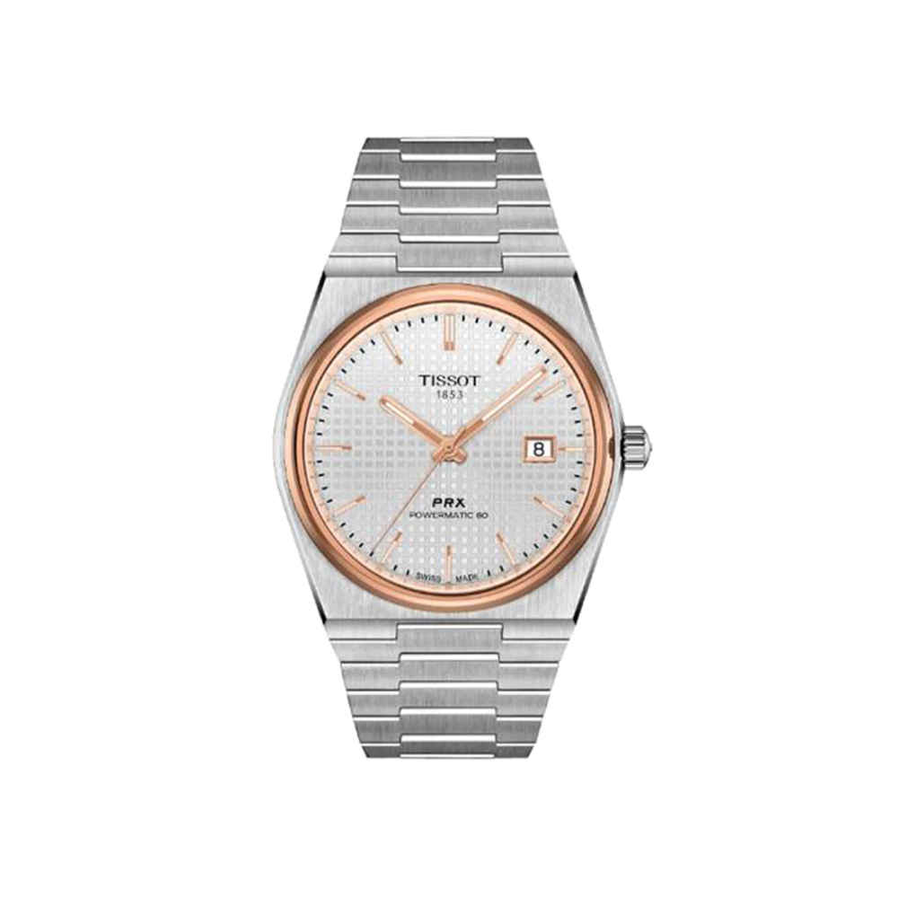 Tissot PRX Powermatic 80 White Dial Watch T137.407.21.031.00-thumb-0