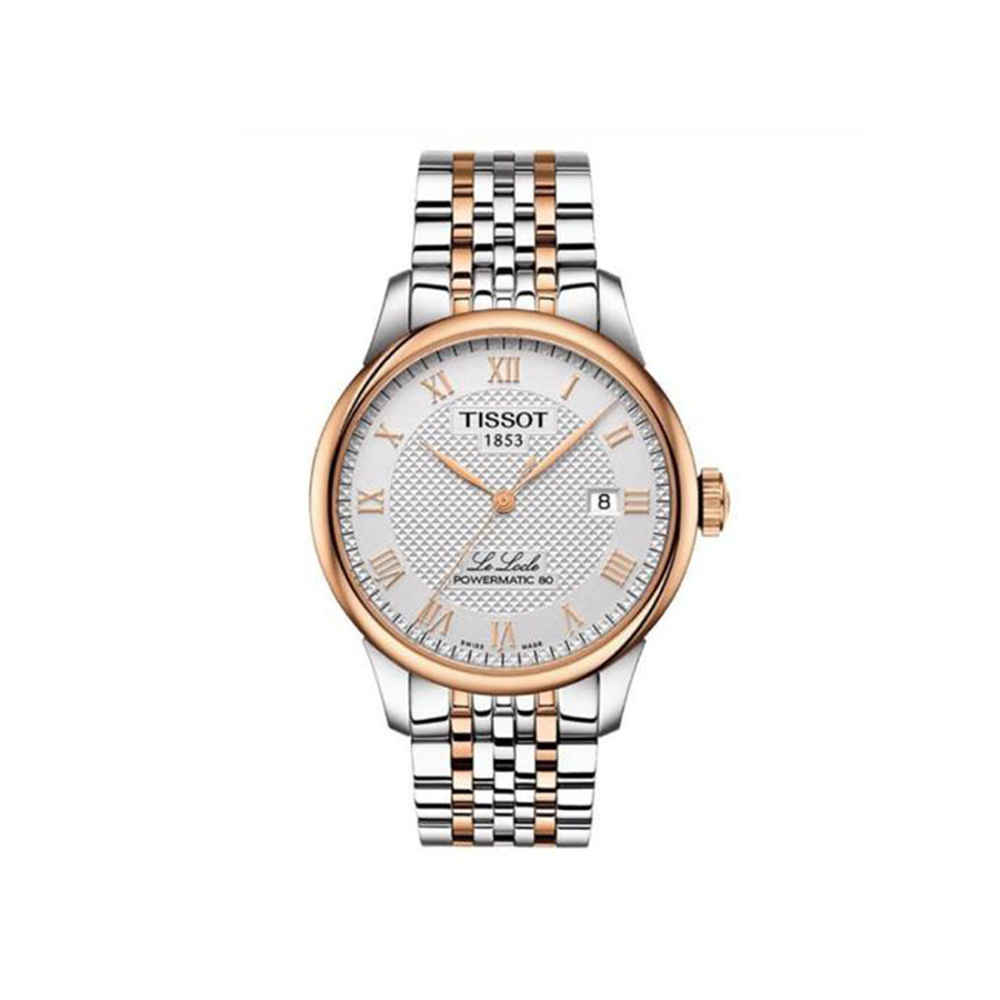 Tissot Le Locle Powermatic 80 White Dial Watch T006.407.22.033.00-thumb-0