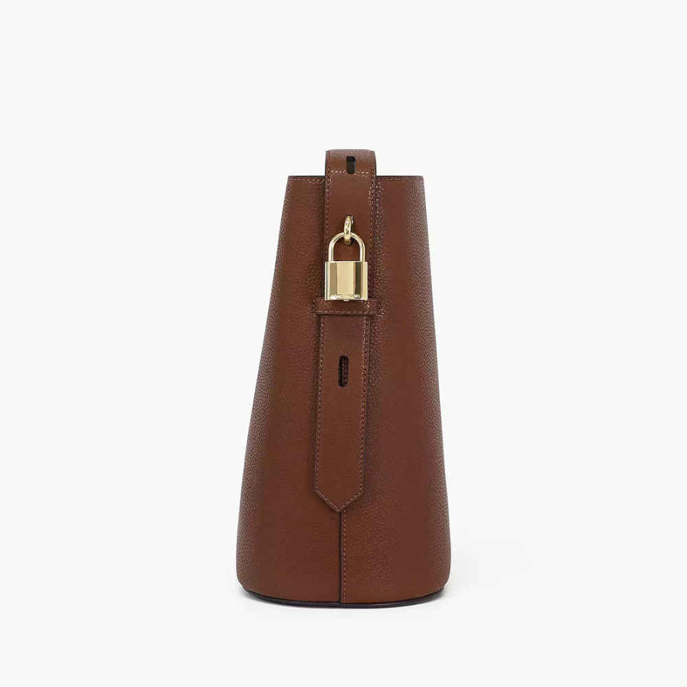 Marc Jacobs Brown Leather Bucket Bag-2