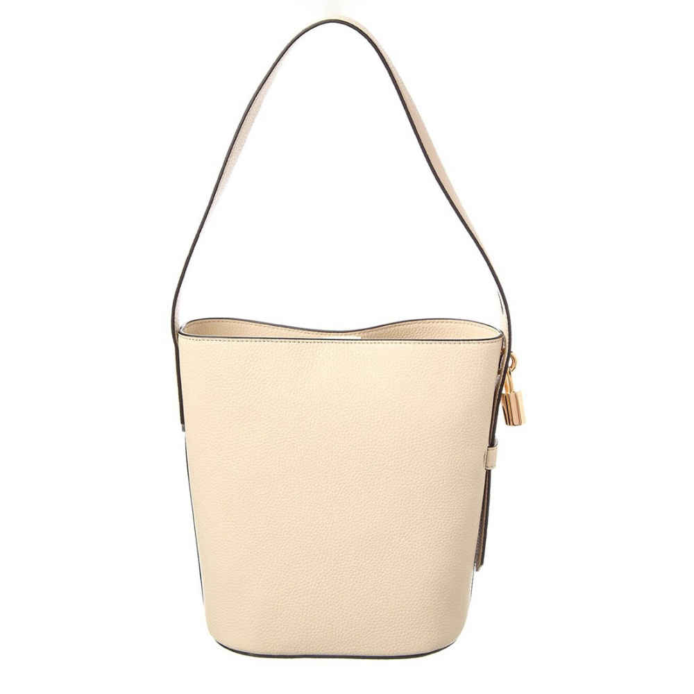 Marc Jacobs Cream Leather Bucket Bucket Bag-1