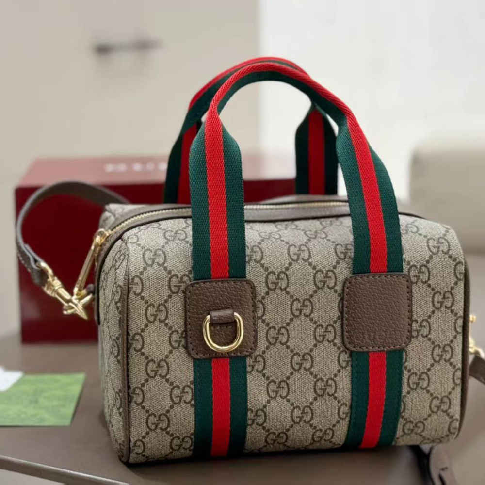 Gucci Mini Speedy Beige Handbag-1