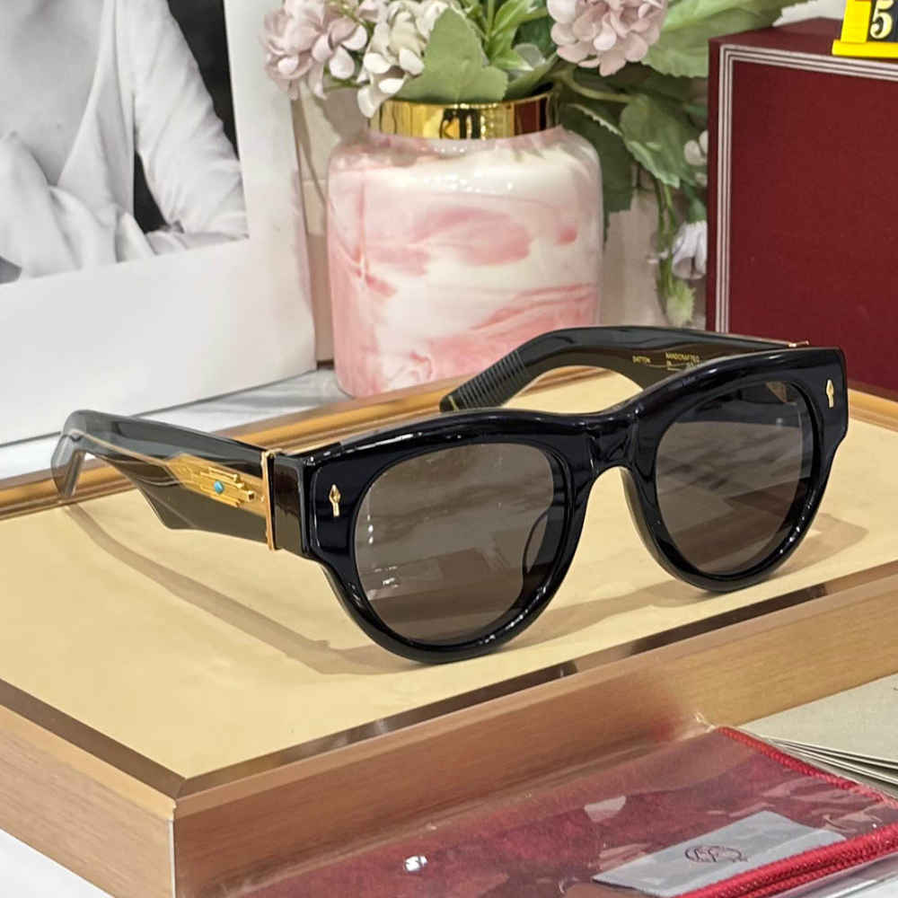 Jacques Marie Mage Last Frontier Rollingsun Black Sunglasses-4