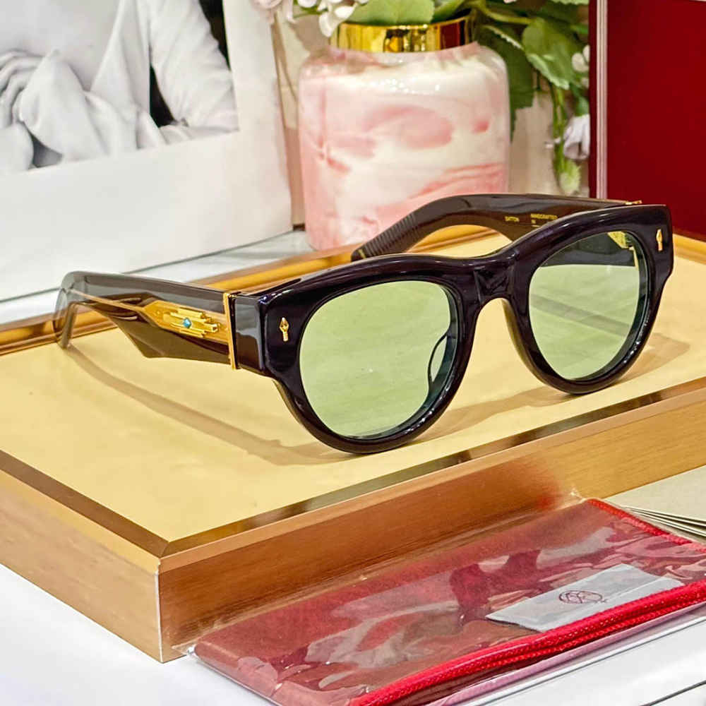 Jacques Marie Mage Last Frontier Rollingsun Brown Sunglasses-4