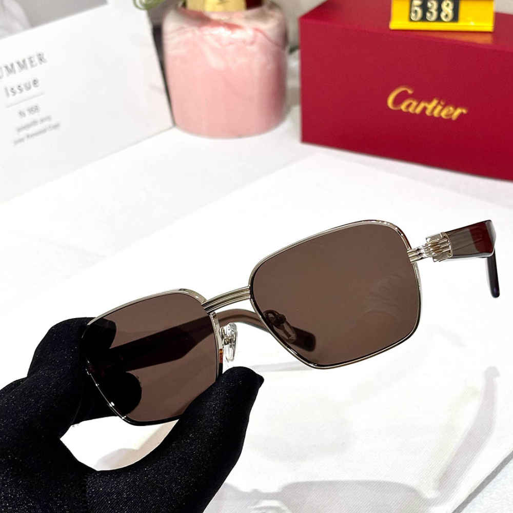 Cartier Brown Luxury Sunglasses-1