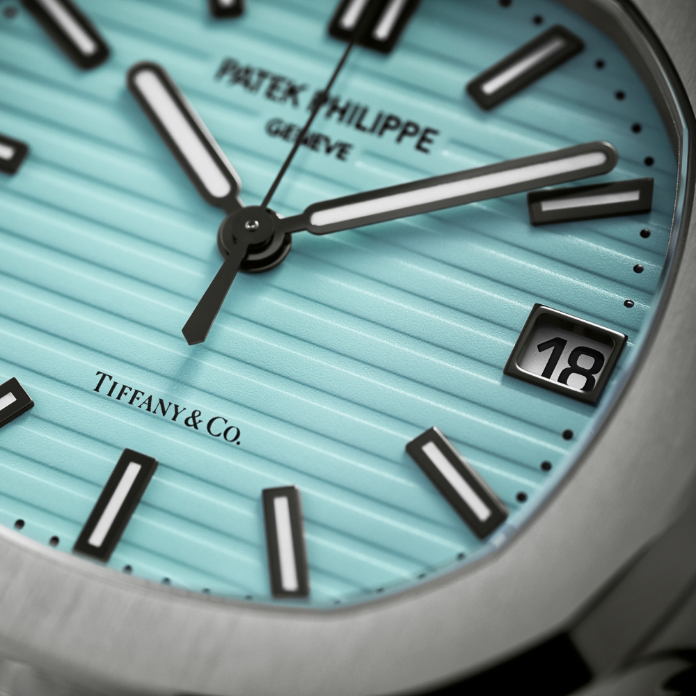 Patek Philippe Nautilus Tiffany & Co. Blue Dial Watch 5711/1A-018-5