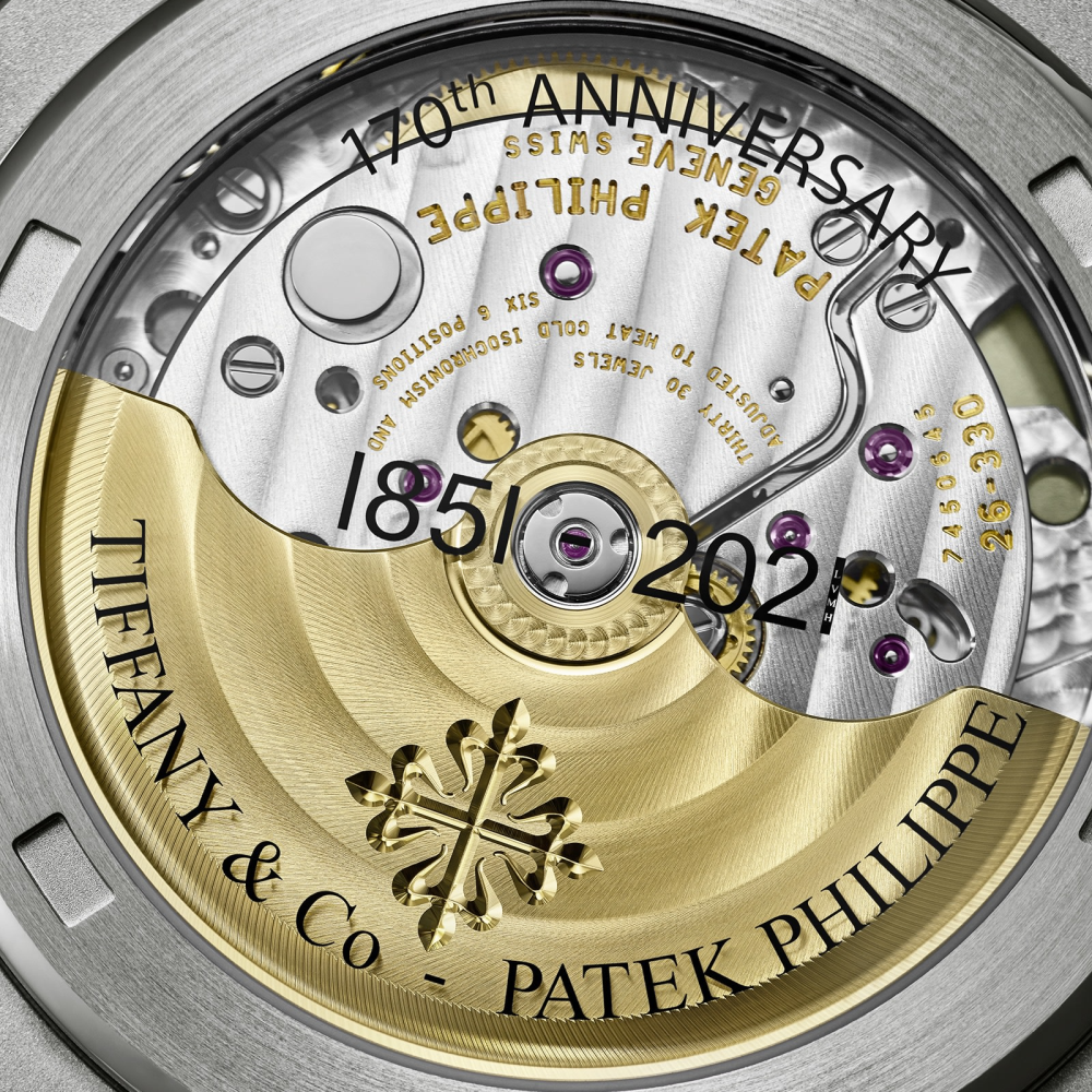 Patek Philippe Nautilus Tiffany & Co. Blue Dial Watch 5711/1A-018-8