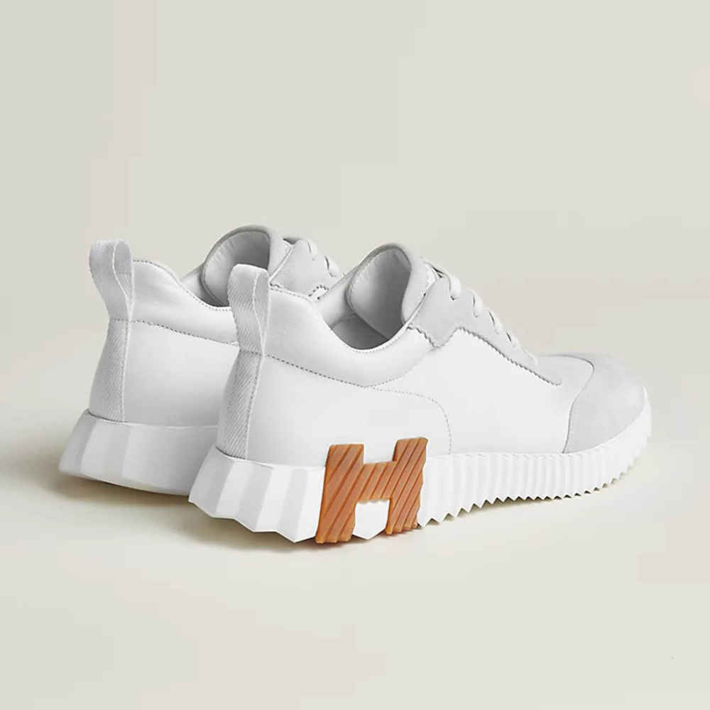 Hermes White Bouncing Premium Sneaker-thumb-2