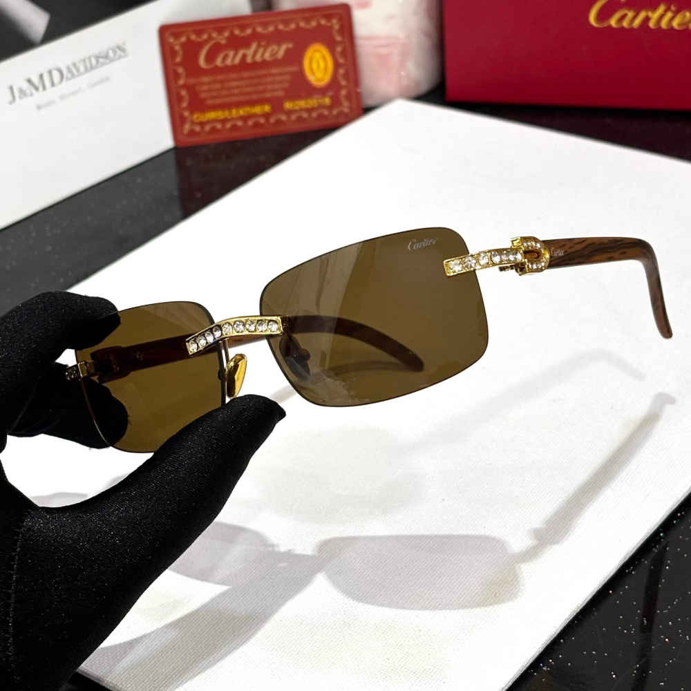 Cartier Brown Premium Sunglasses-1