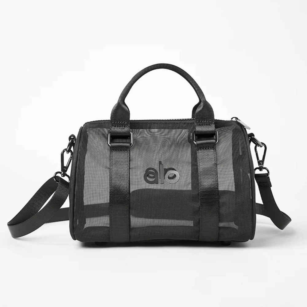 Alo Mini Sheer Black Mini sheer duffel bag-thumb-0