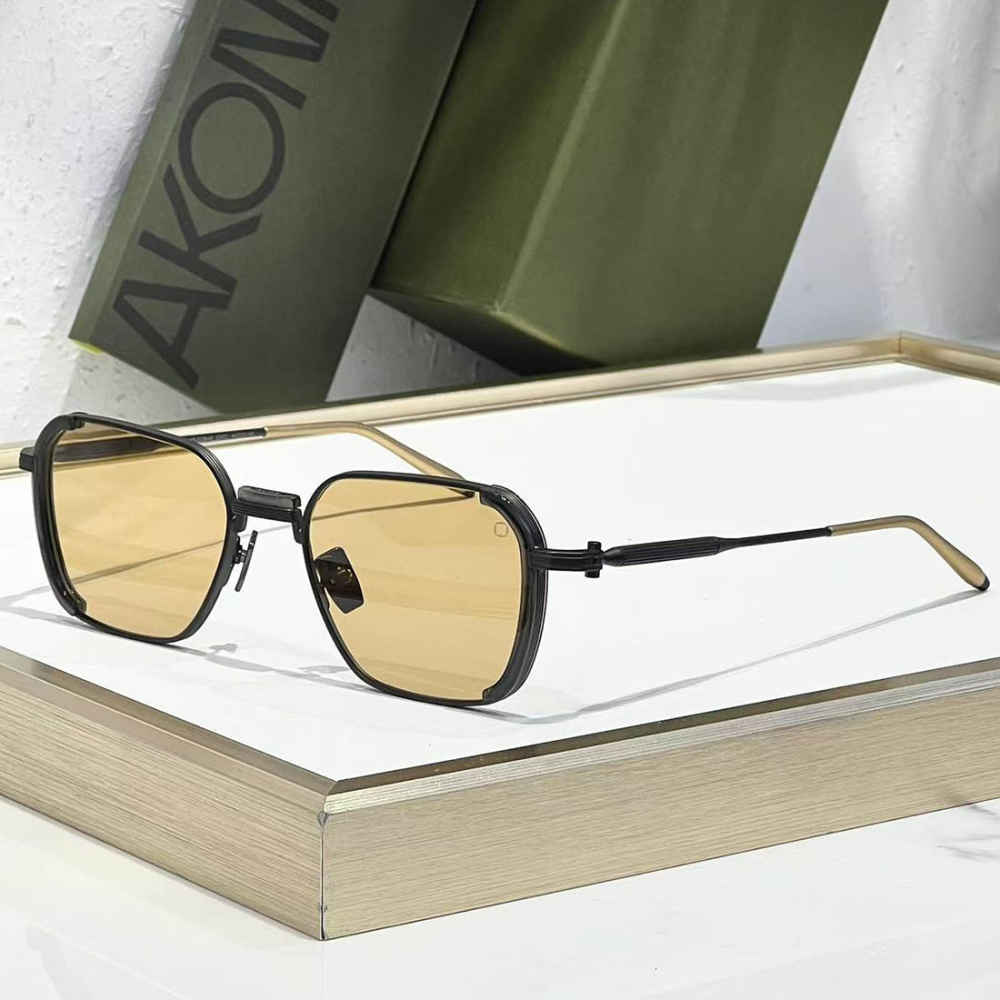 Akoni Eclipse Brown Premium Sunglasses-thumb-0