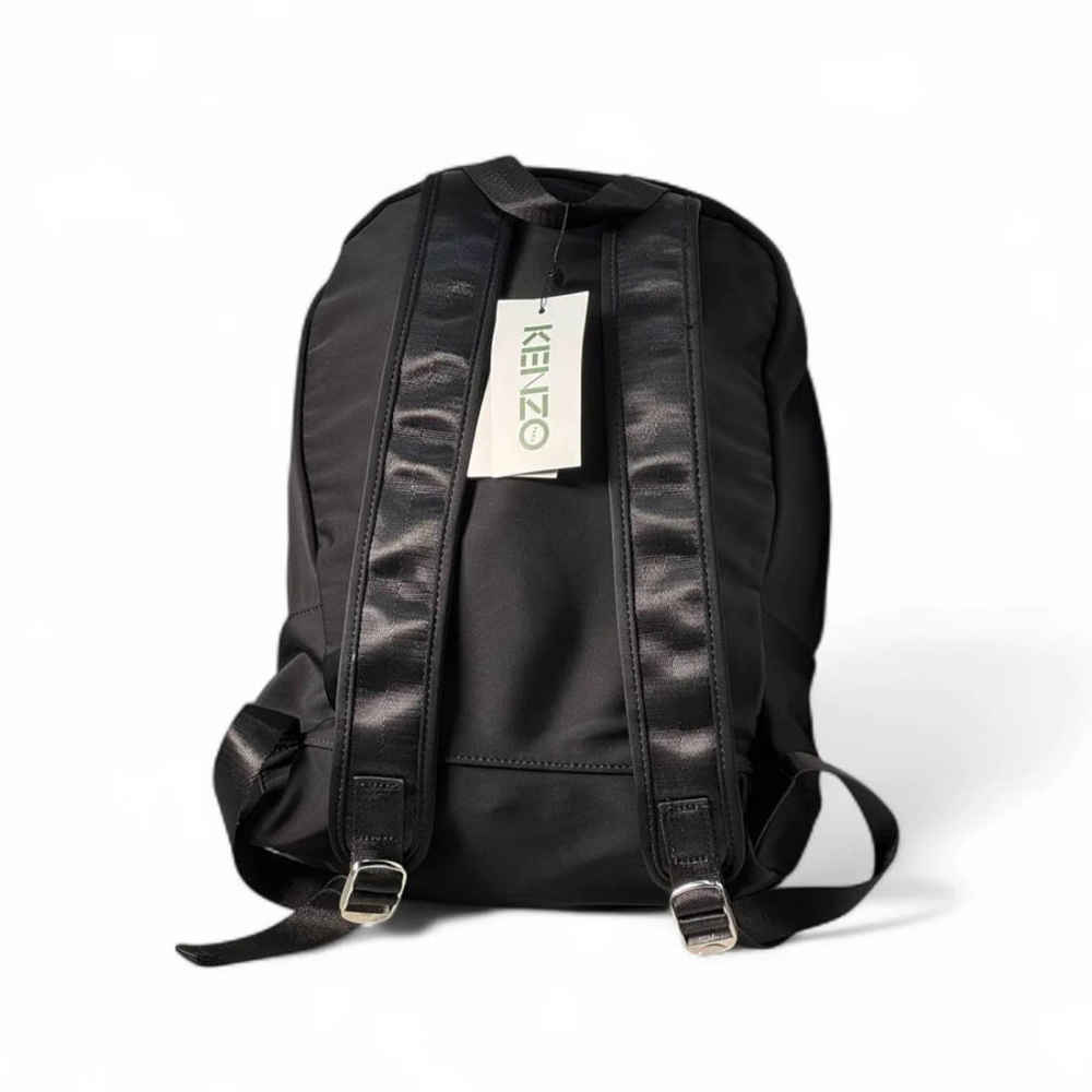 Kenzo Tiger Black & Orange Premium Backpack-1