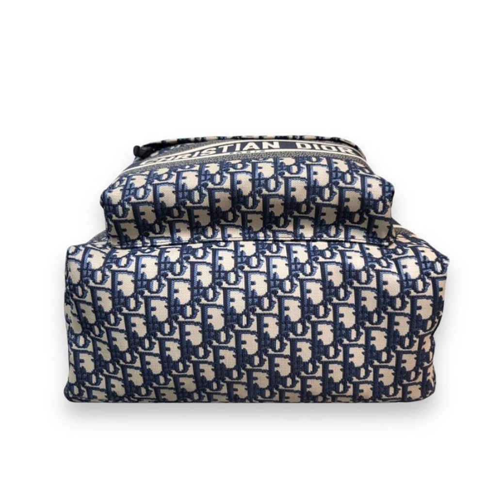 Dior Oblique Blue Backpack-3
