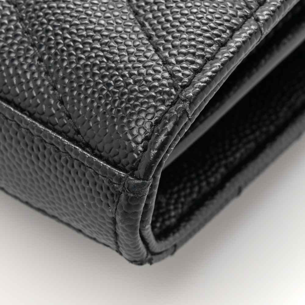 YSL Envelope Style Black Sling Bag-5