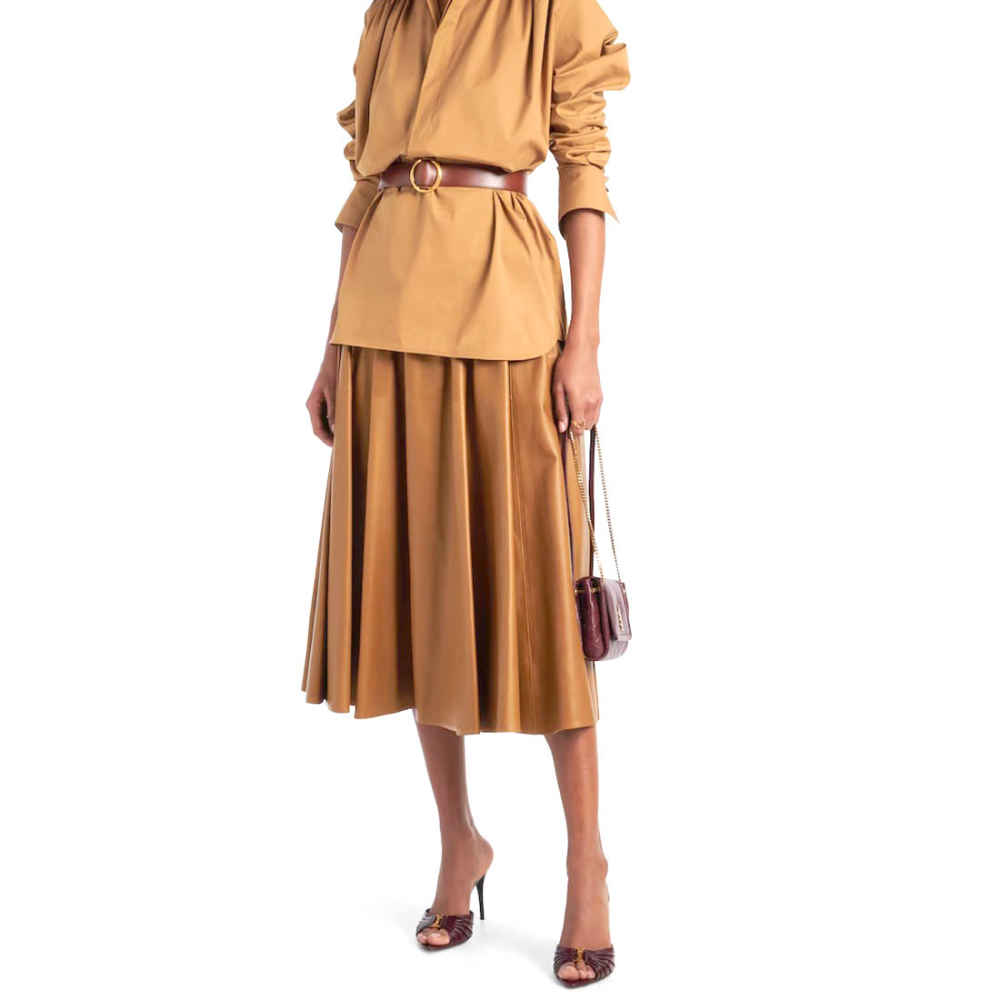 Saint Laurent Wine Patent Leather Babylone Mules-4