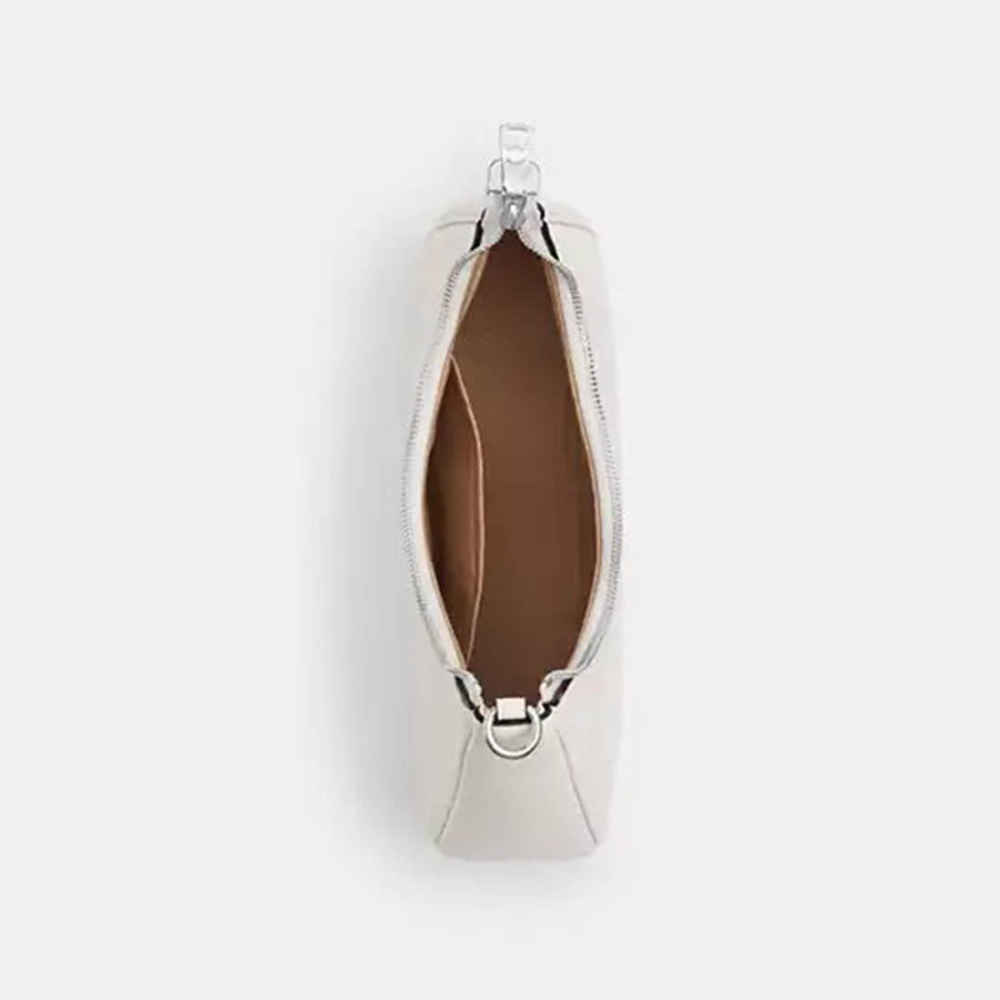 Coach Teri Twisted White Shoulder Bag-2