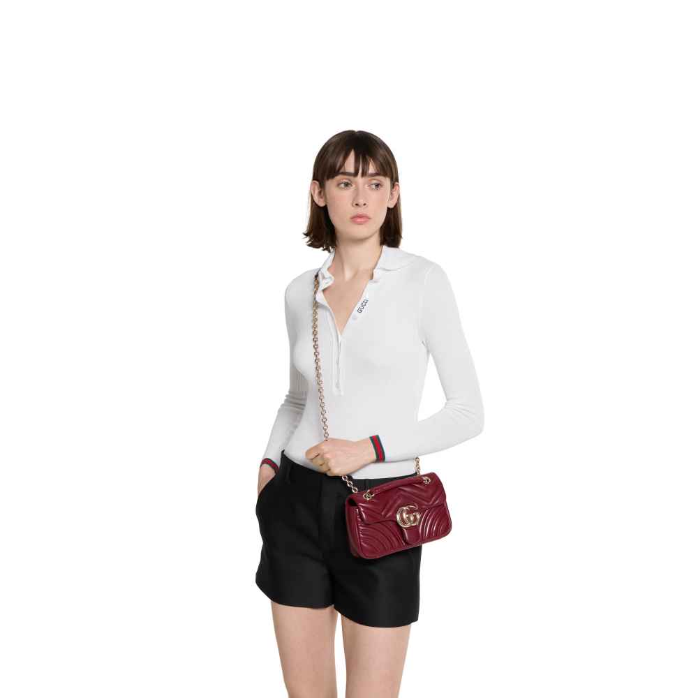 Gucci Wine Leather Sling bag-4