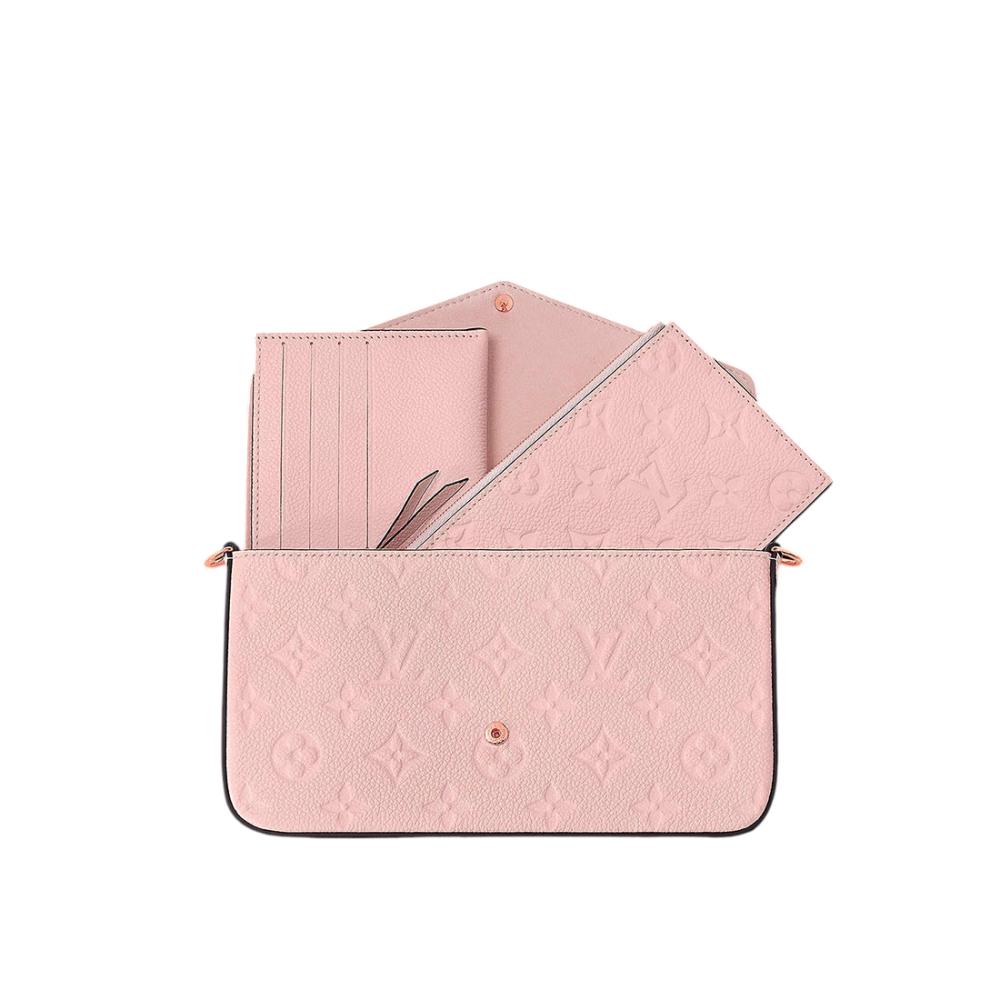 Louis Vuitton Felicie Pink Shoulder Bag-3