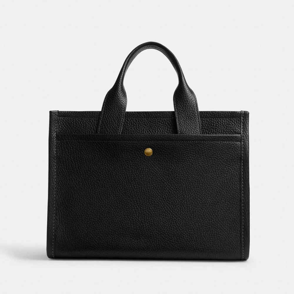 Coach Cargo 26 Black Tote Bag-thumb-2