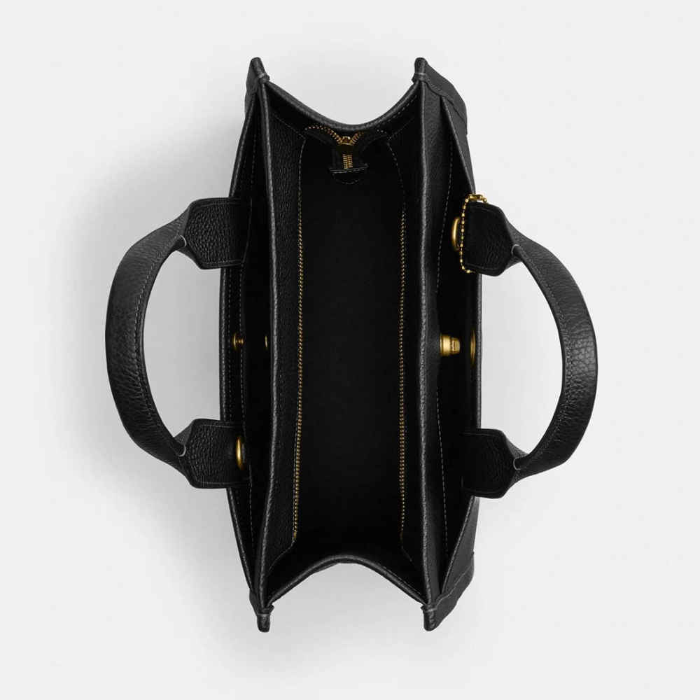 Coach Cargo 26 Black Tote Bag-thumb-4