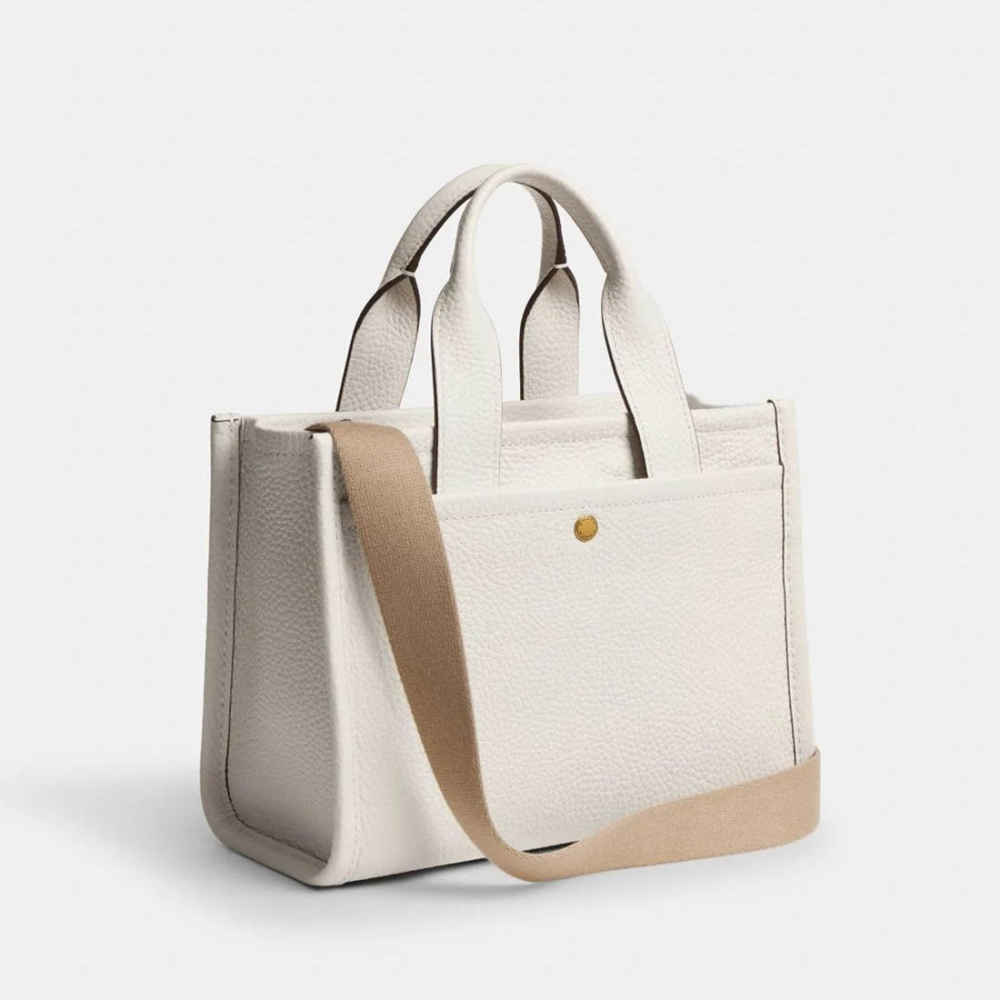 Coach Cargo 26 White Tote Bag-thumb-1