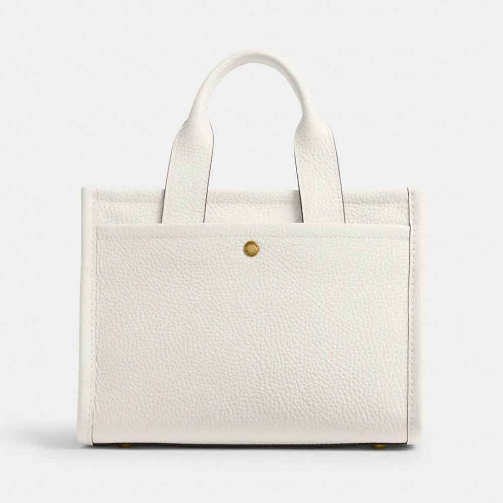 Coach Cargo 26 White Tote Bag-thumb-2
