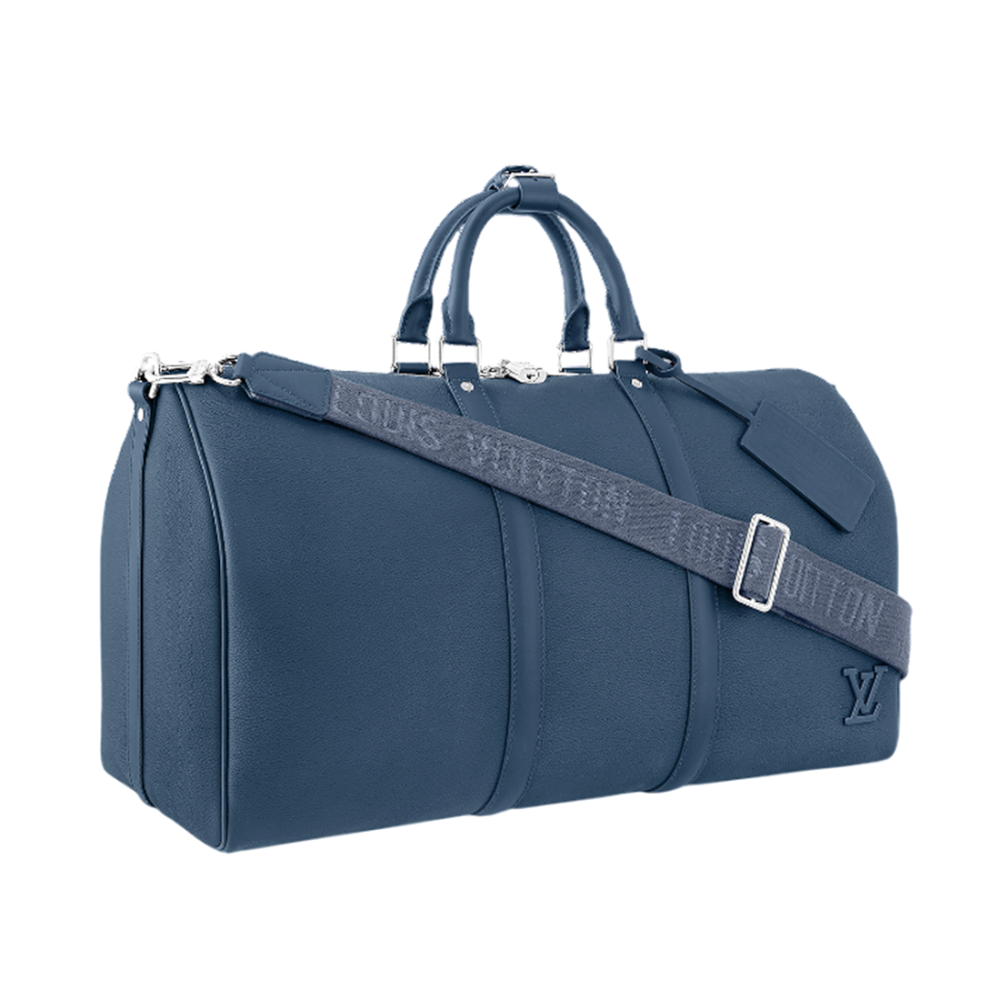 Louis Vuitton Keepall Bandoulière 50 Taurillon Monogram Bag-thumb-1