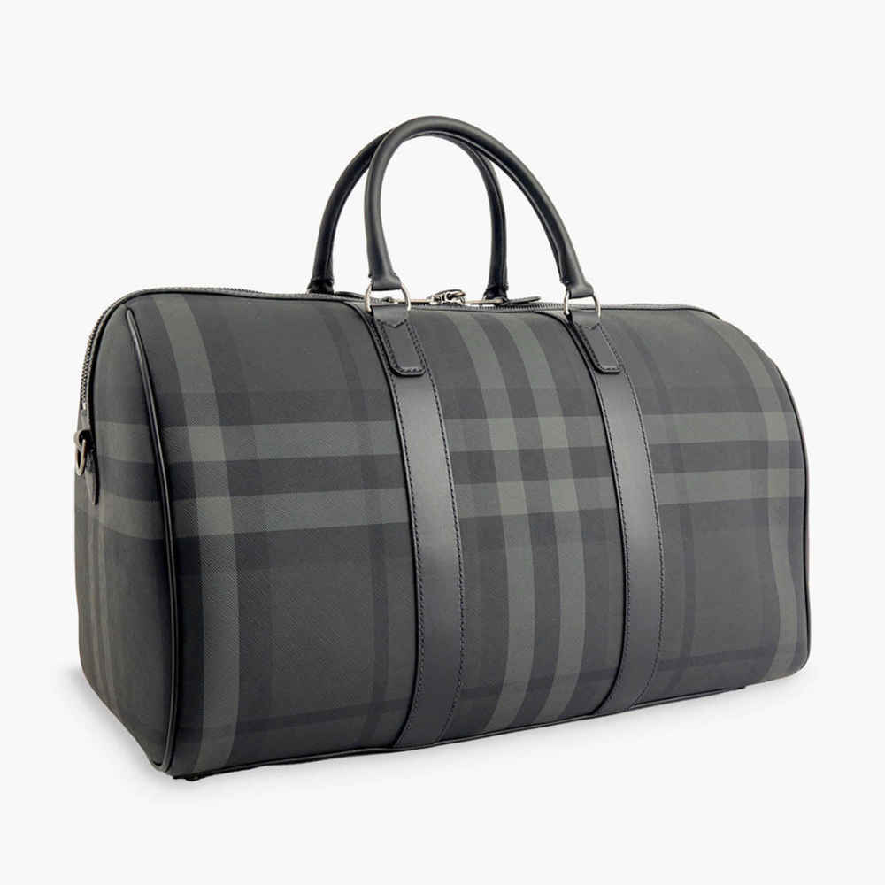 Burberry Boston Black Duffle Bag-1