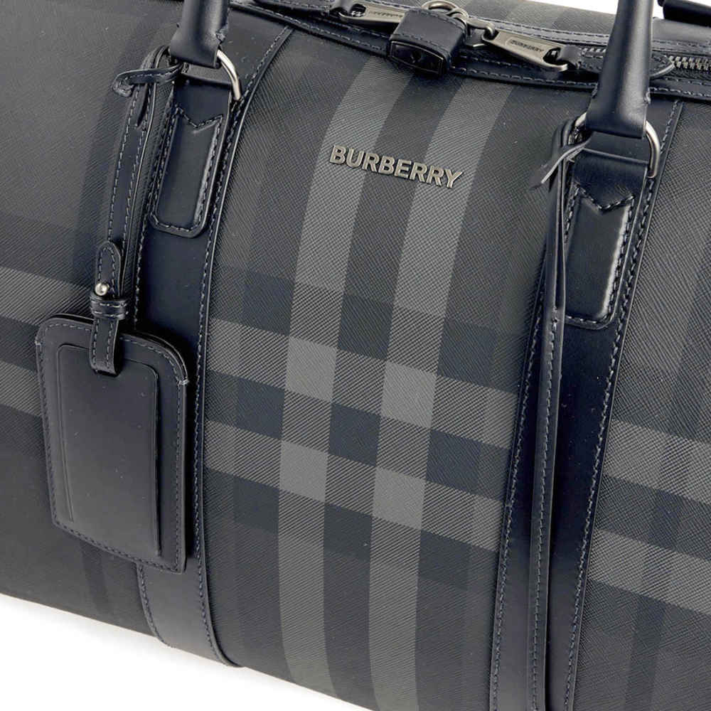 Burberry Boston Black Duffle Bag-2
