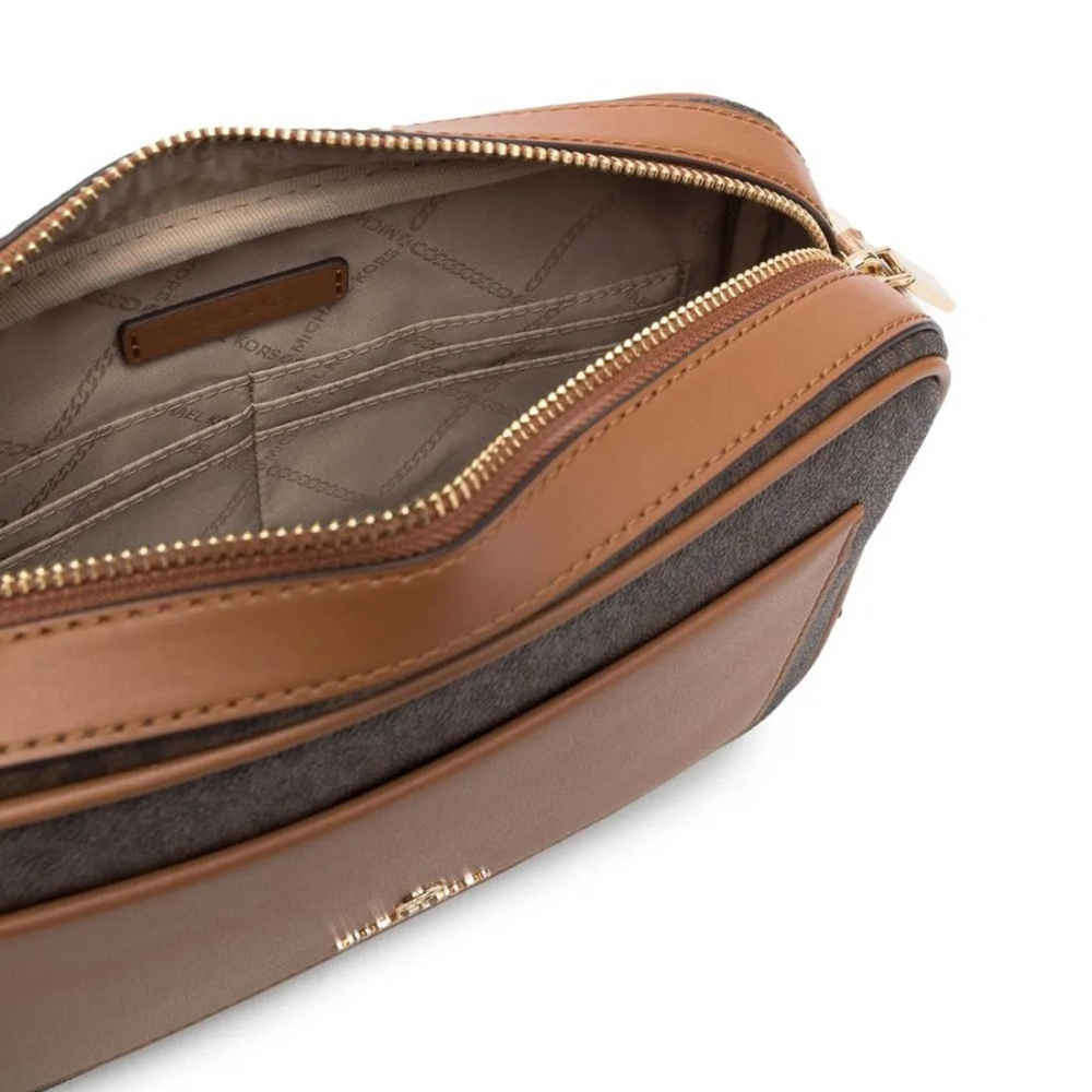 Michael Kors Maeve Brown Crossbody Sling Bag-3