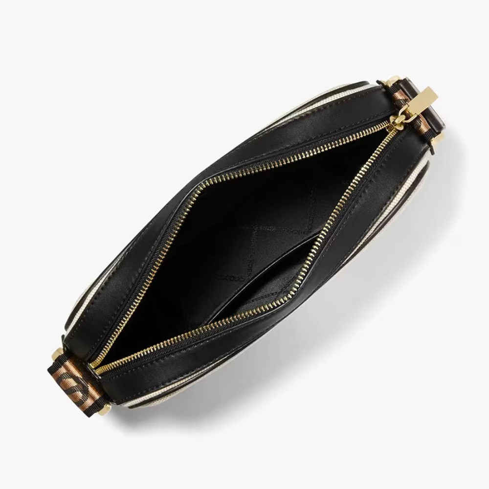 Michael Kors Maeve White & Black Crossbody Sling Bag-2