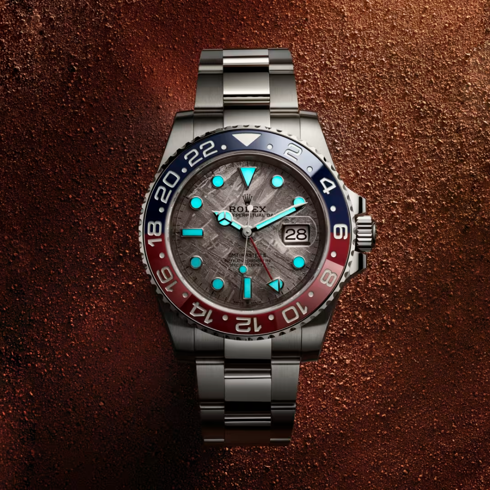 Rolex GMT-Master II Oyster, 40 mm, white gold Reference 126719BLRO-6