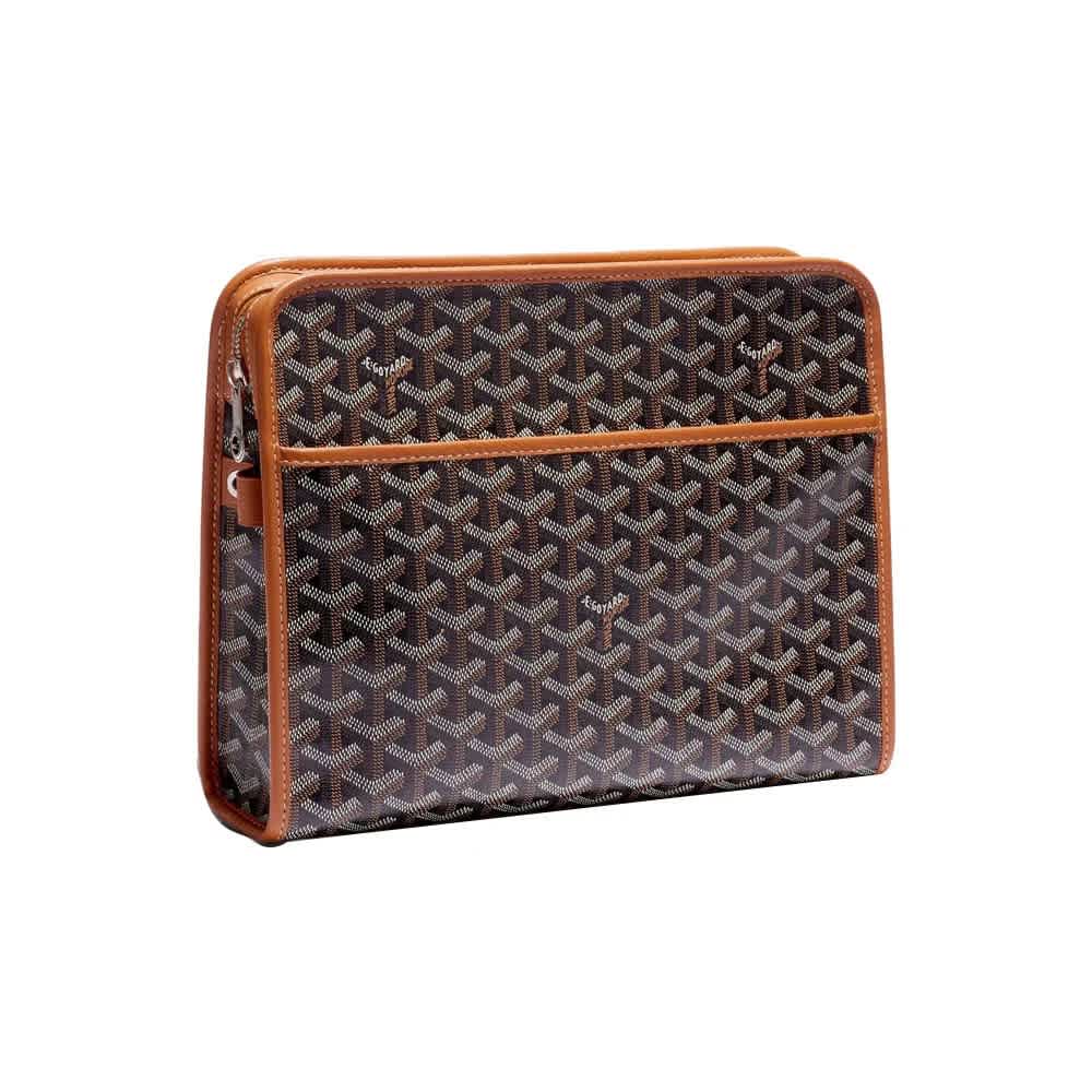 Goyard Brown Multi Purpose Long Pouch-thumb-0