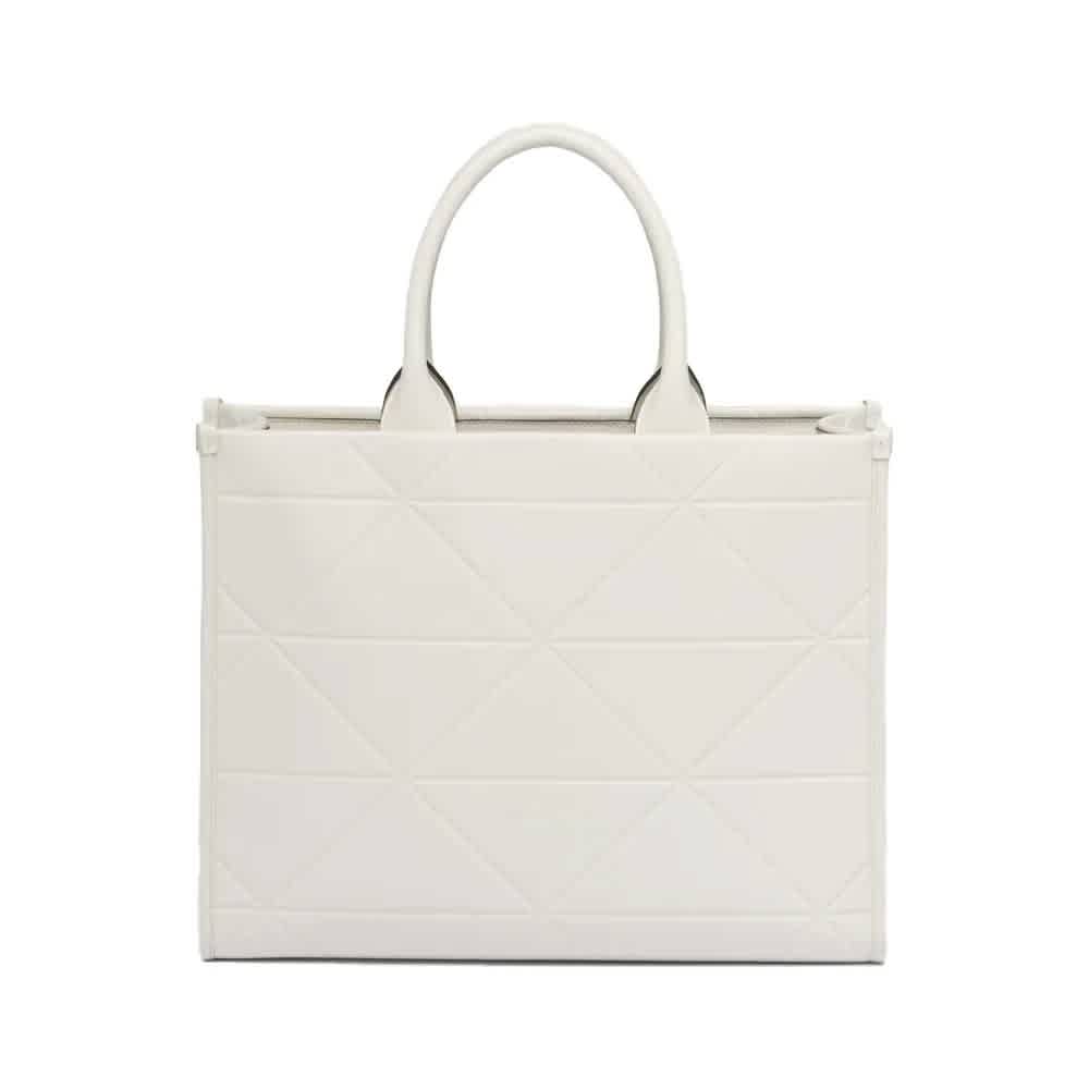 Prada Symbole Bag Large White Leather Bag-thumb-1