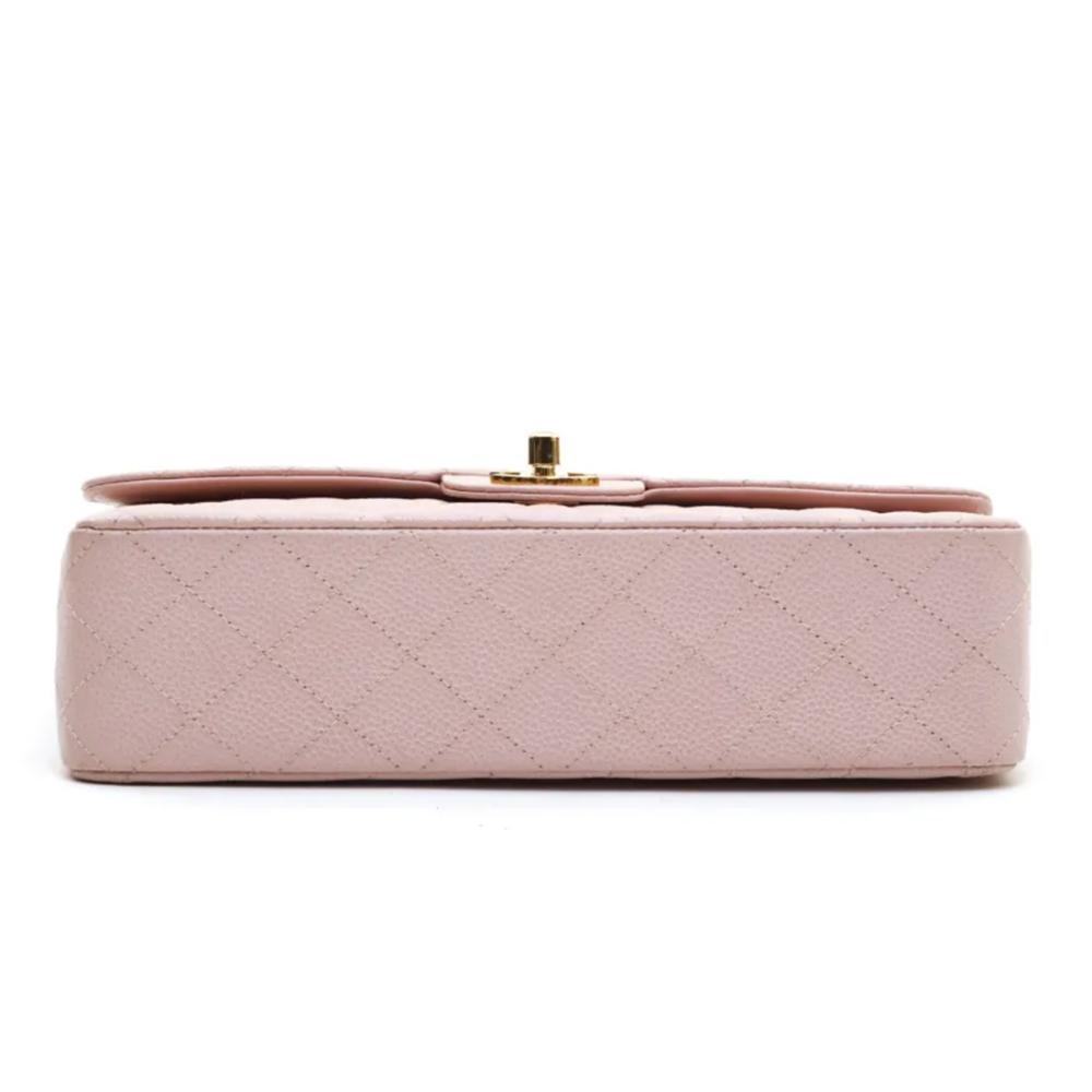 Chanel Jumbo Classic Pink Flap Bag-4