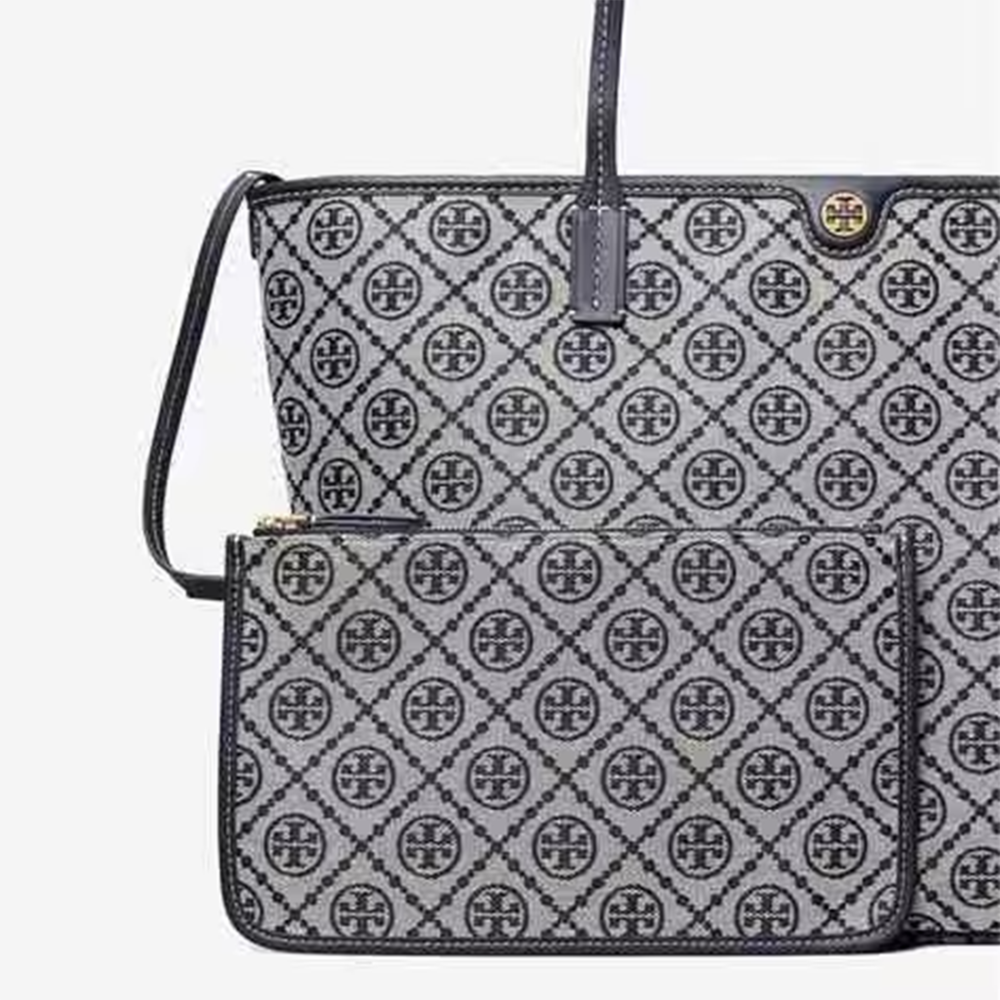 Tory Burch Black Medium Tote Bag-2