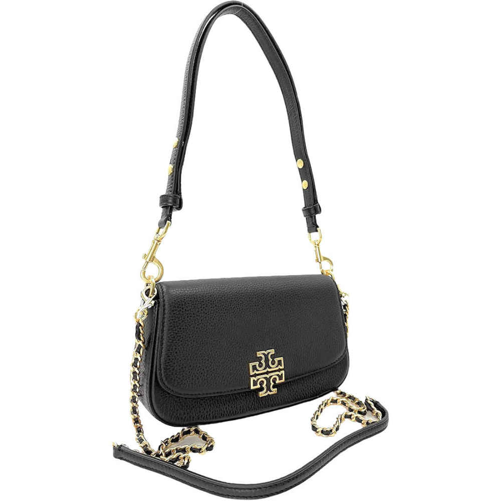 Tory Burch Britten Convertible Black Crossbody Bag-3