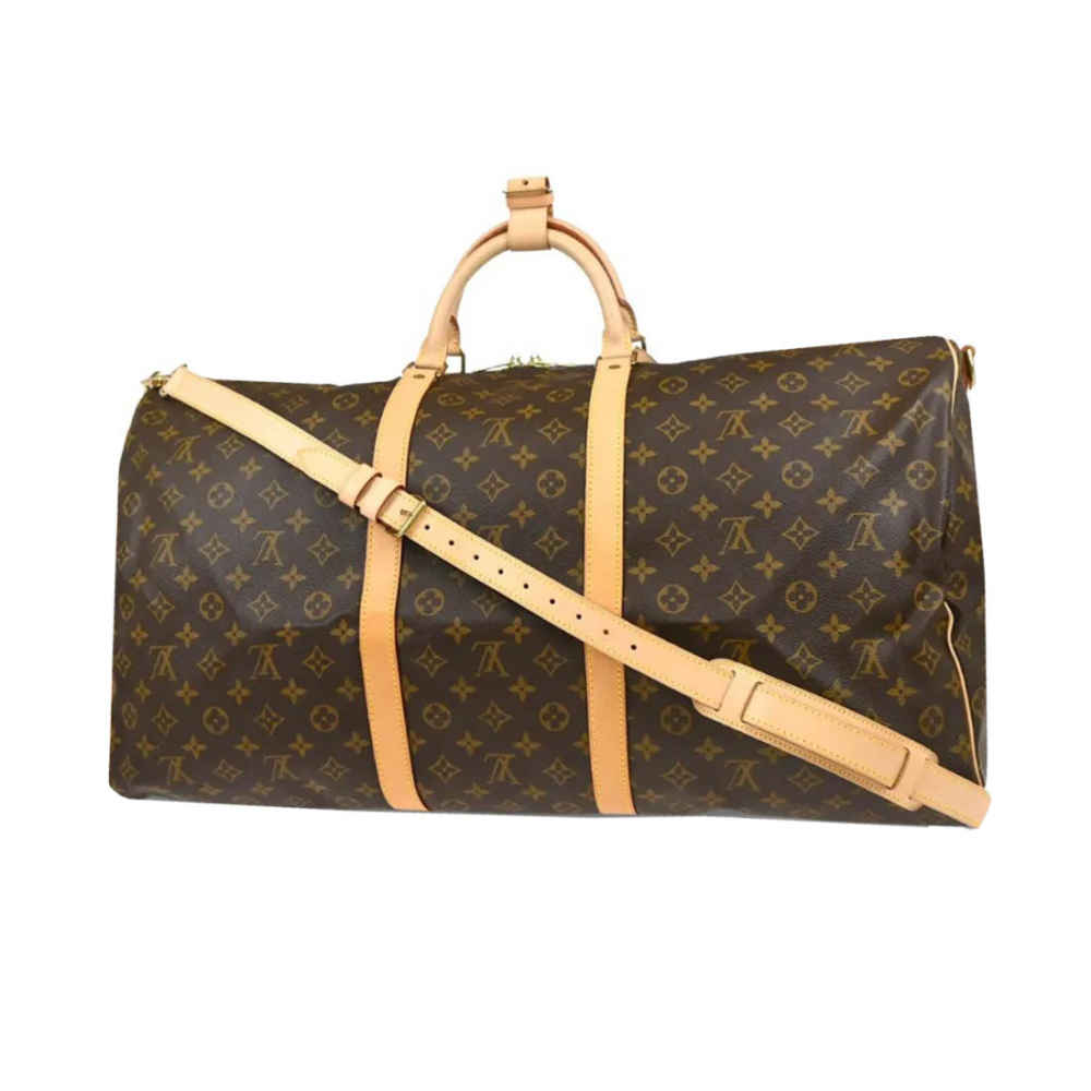 Louis Vuitton Keepall Bandouliére 50 Monogram Canvas Duffle Bag-thumb-0
