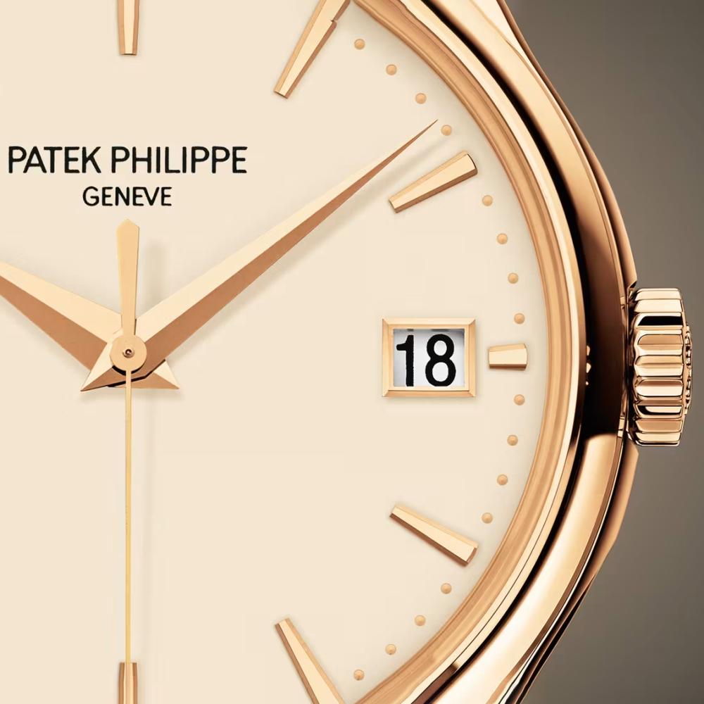 Patek Philippe Calatrava White Dial Watch for Mens 5227R-001-4