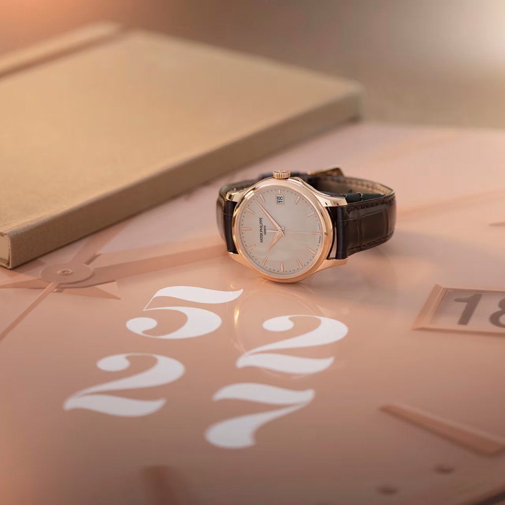 Patek Philippe Calatrava White Dial Watch for Mens 5227R-001-5