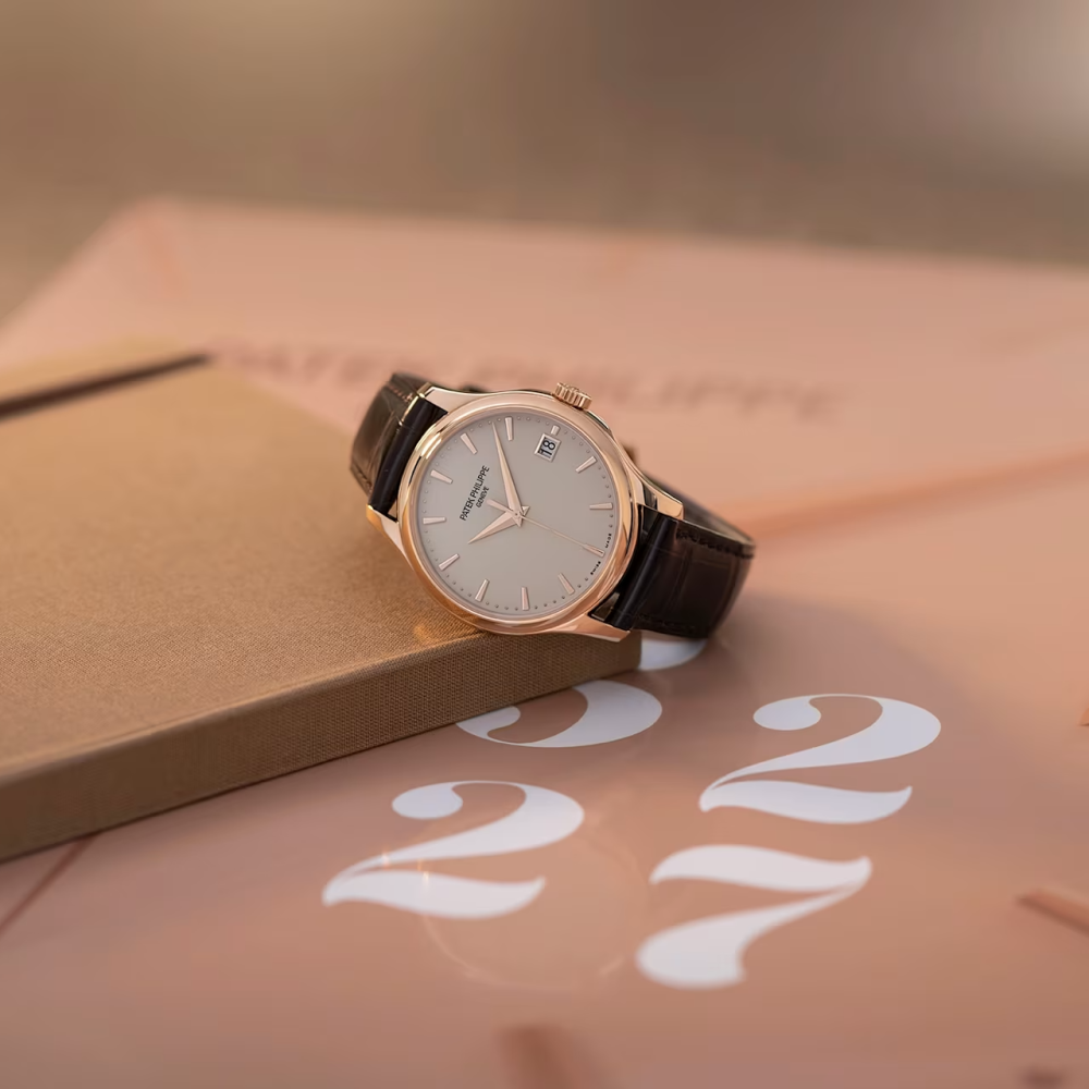 Patek Philippe Calatrava White Dial Watch for Mens 5227R-001-6