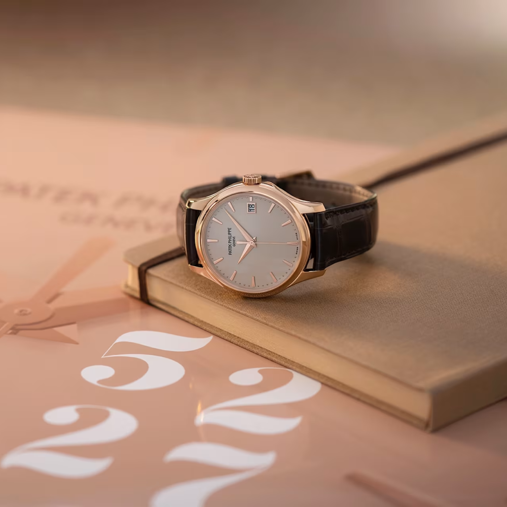 Patek Philippe Calatrava White Dial Watch for Mens 5227R-001-7