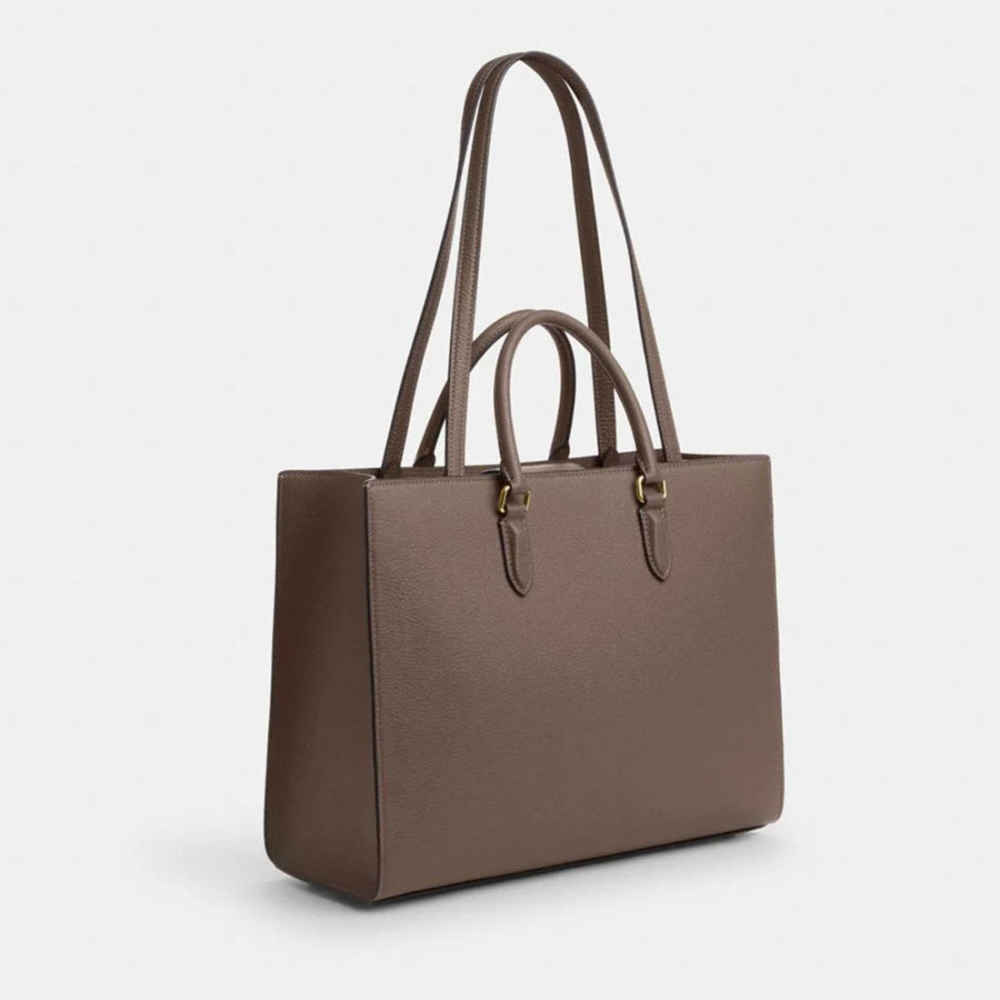 Coach Maggie Beige Tote Bag-1
