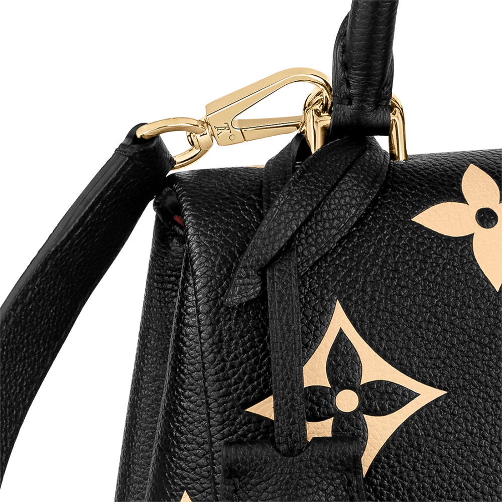 Louis Vuitton Madeleine Black & Cream Crossbody Bag-thumb-4