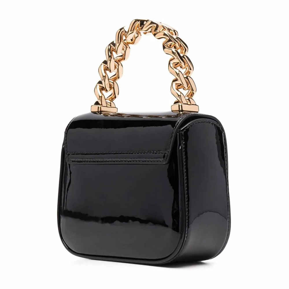 Versace Small La Medusa Black Handbag-1